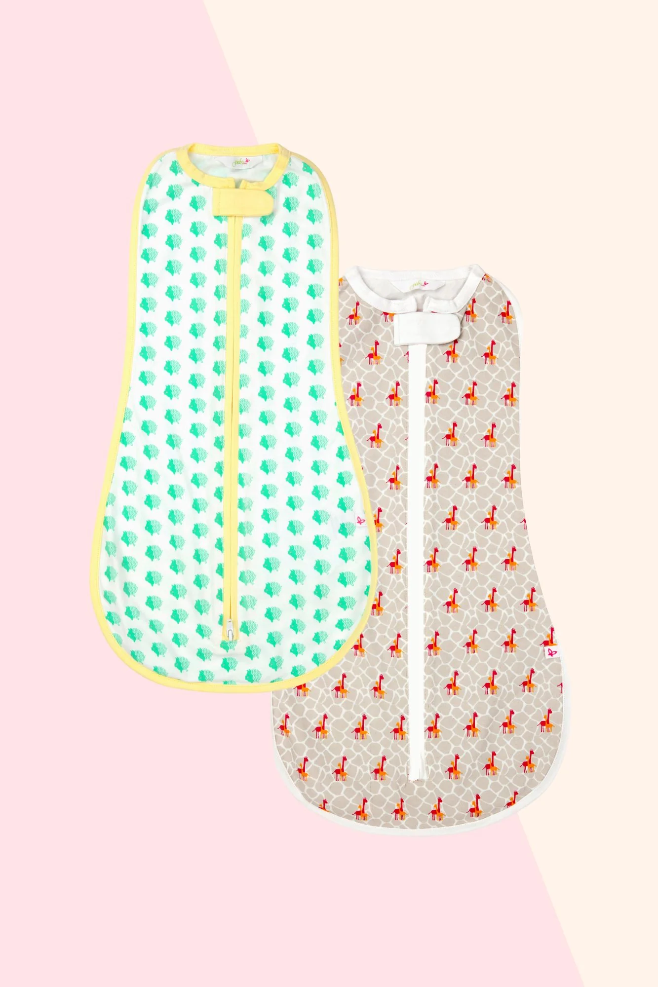 Piggy Giraffe - Sleeping Sack (Set of 2) - Chenance