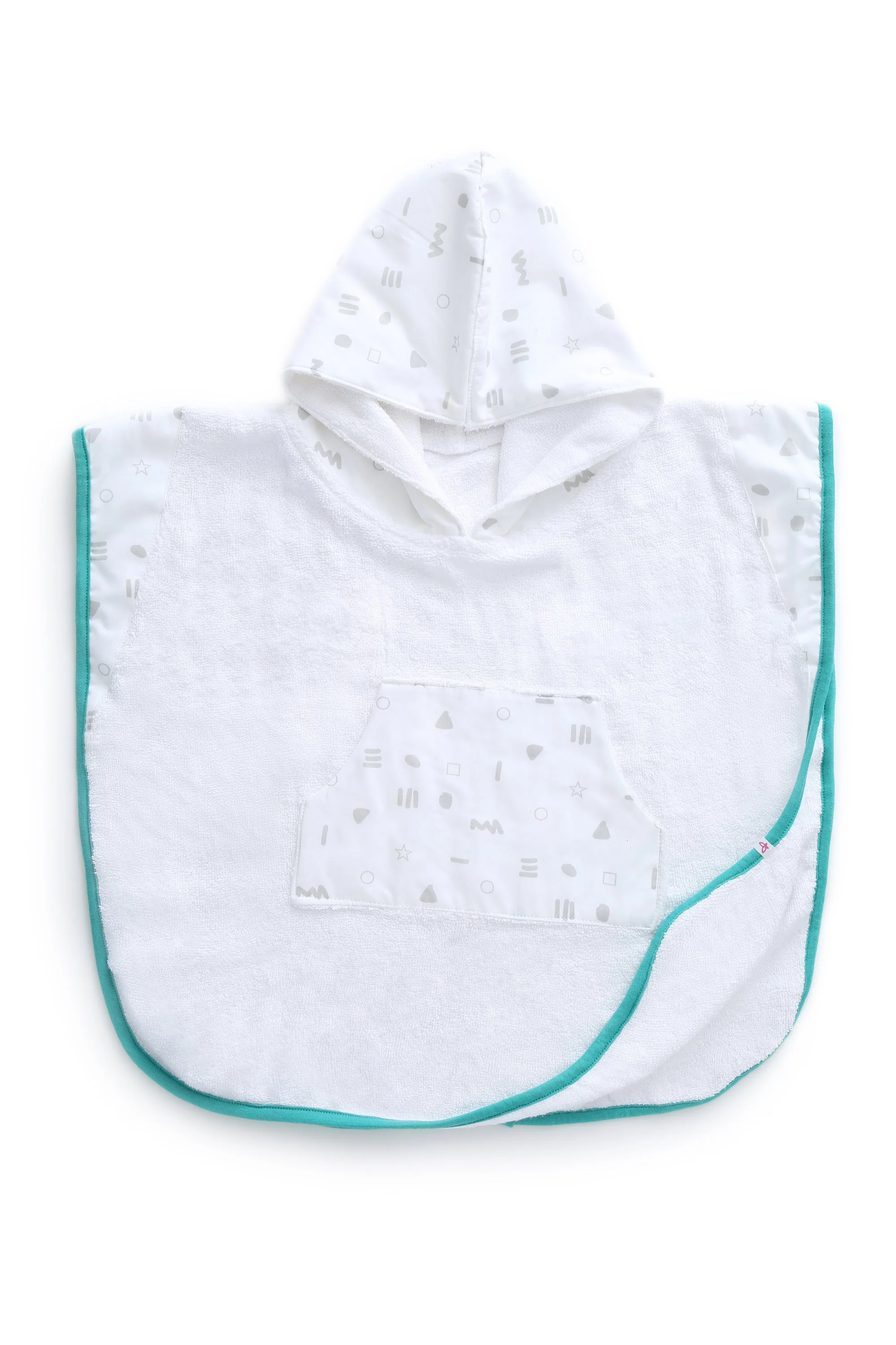 Geometry - Hooded Poncho - Chenance