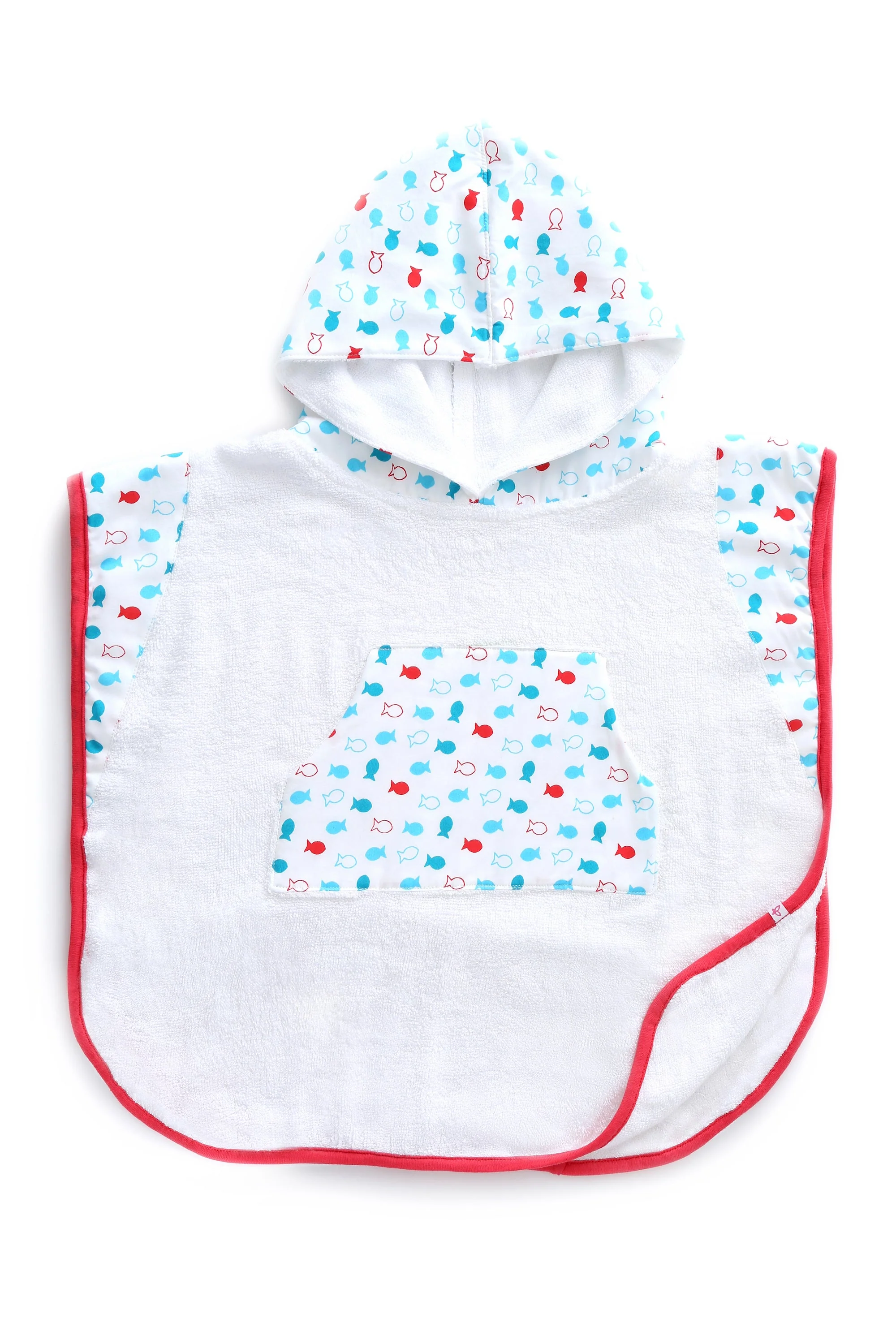 Fishy Pop - Hooded Poncho - Chenance