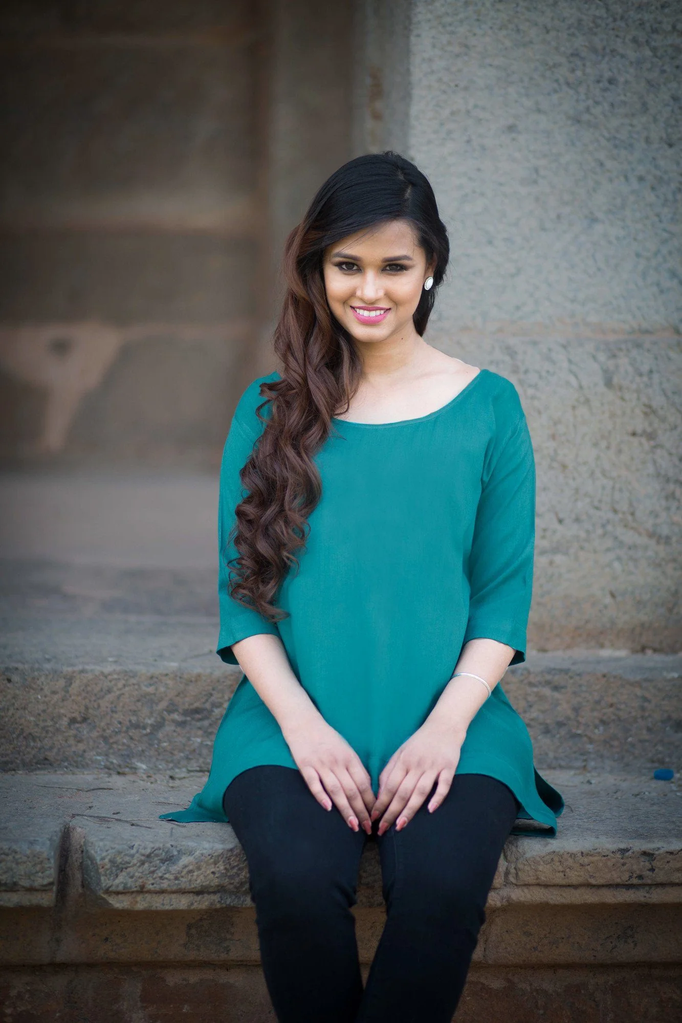 Emerald Viscose Maternity Top - Chenance