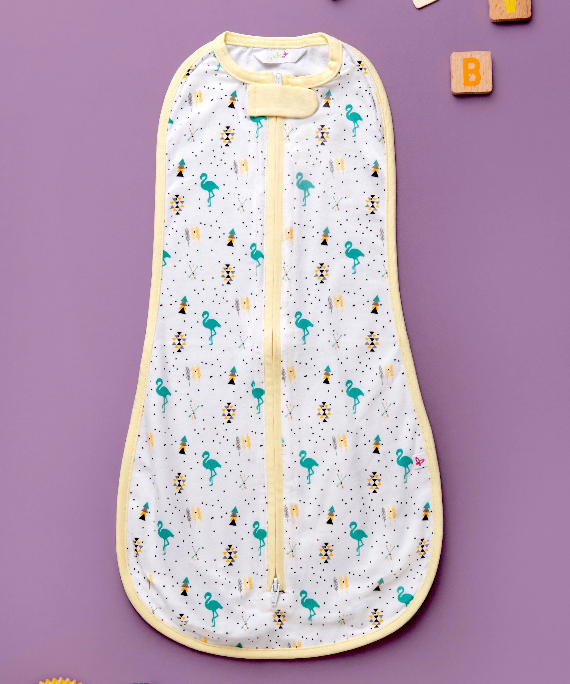 Boho Flamingo - Instant Swaddle - Chenance