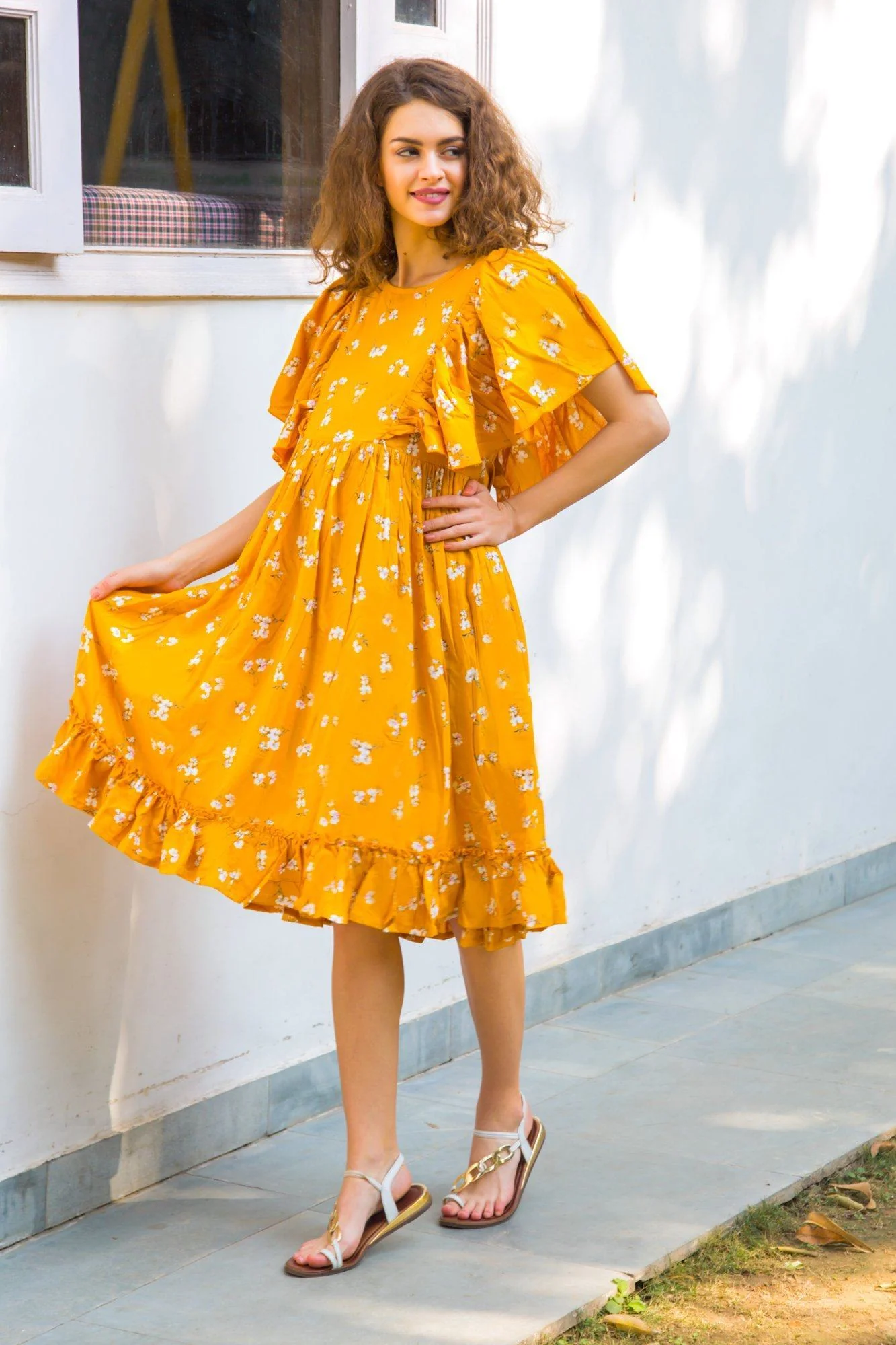 Laguna Maternity & Nursing Dress - Chenance