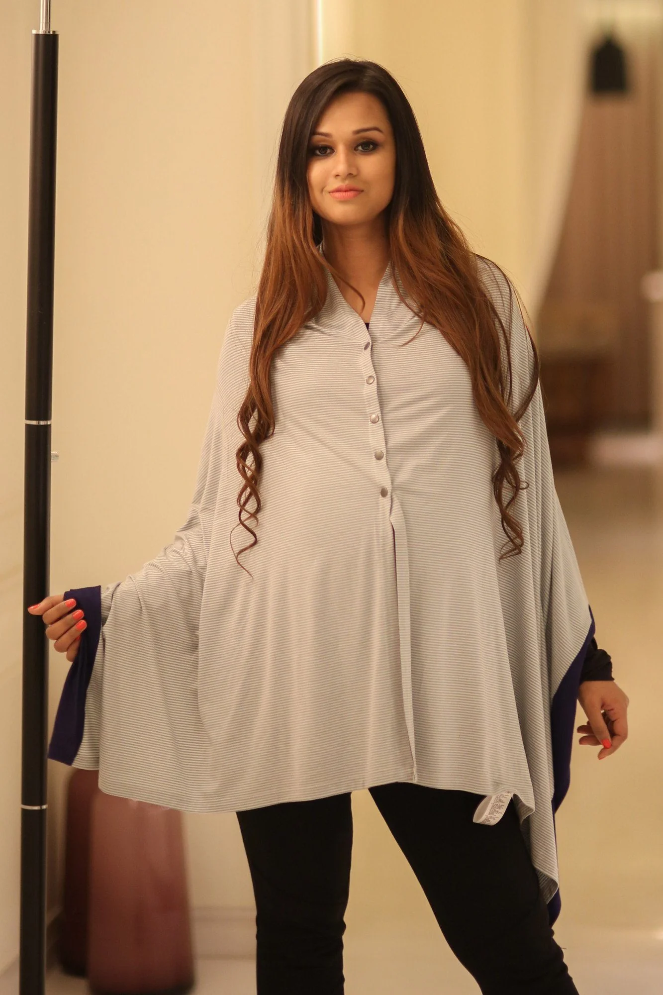 Striped Nursing Stole - Chenance