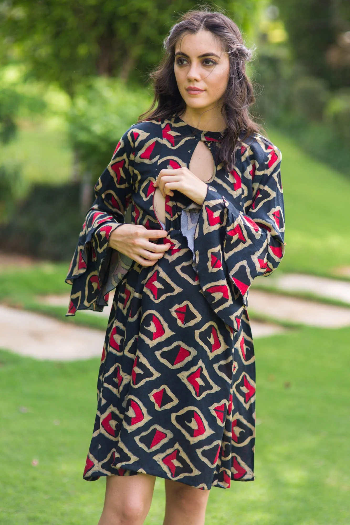 Coco Boho Maternity & Nursing Dress - Chenance