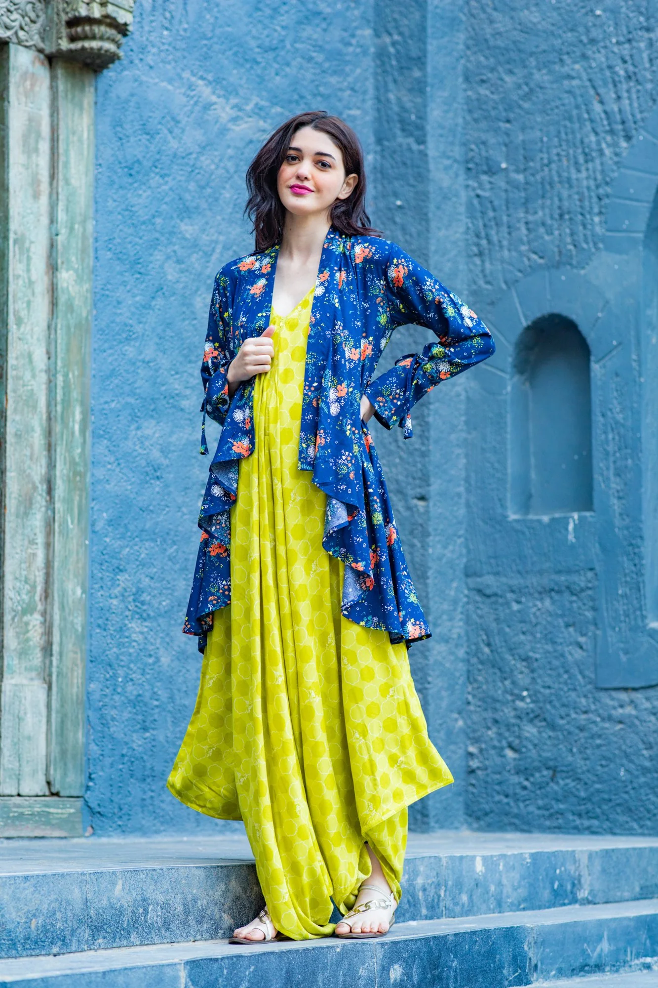 Tuscan Cotton Maternity Jumpsuit With Cover Up - Chenance