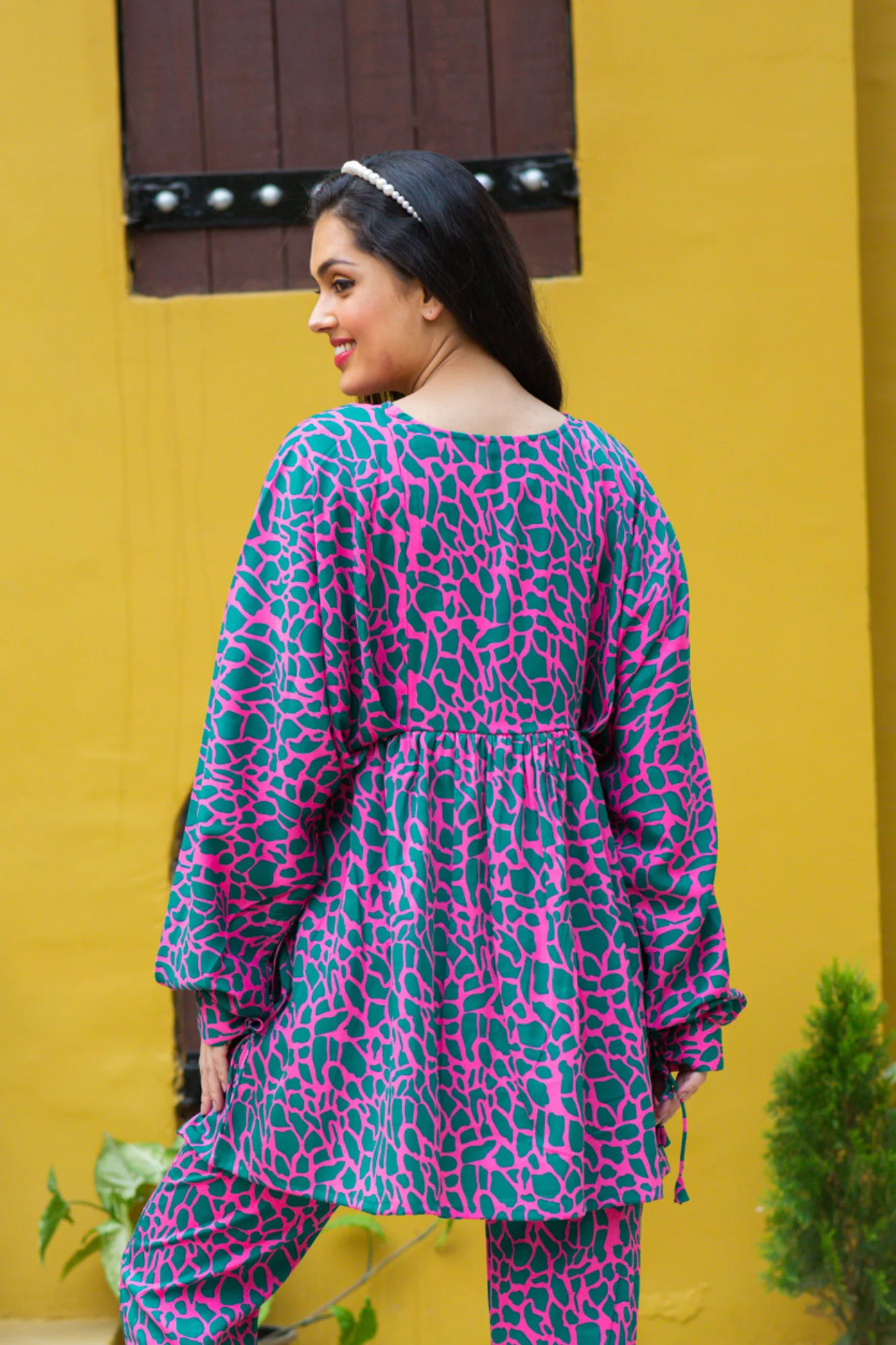 Luxe Paradise Blush Maternity & Nursing Top - Chenance