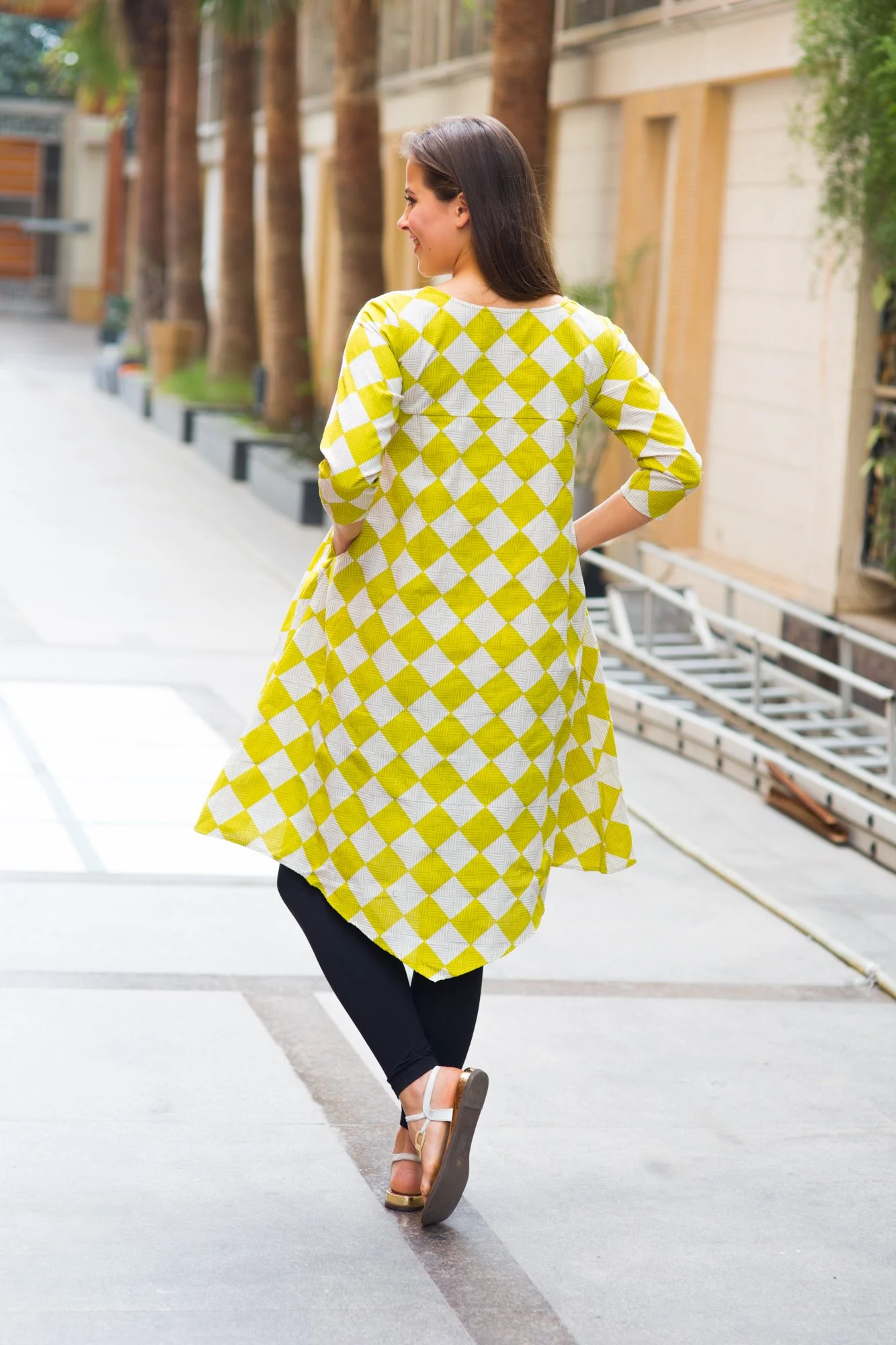 Lemon Maternity & Nursing Dress - Chenance
