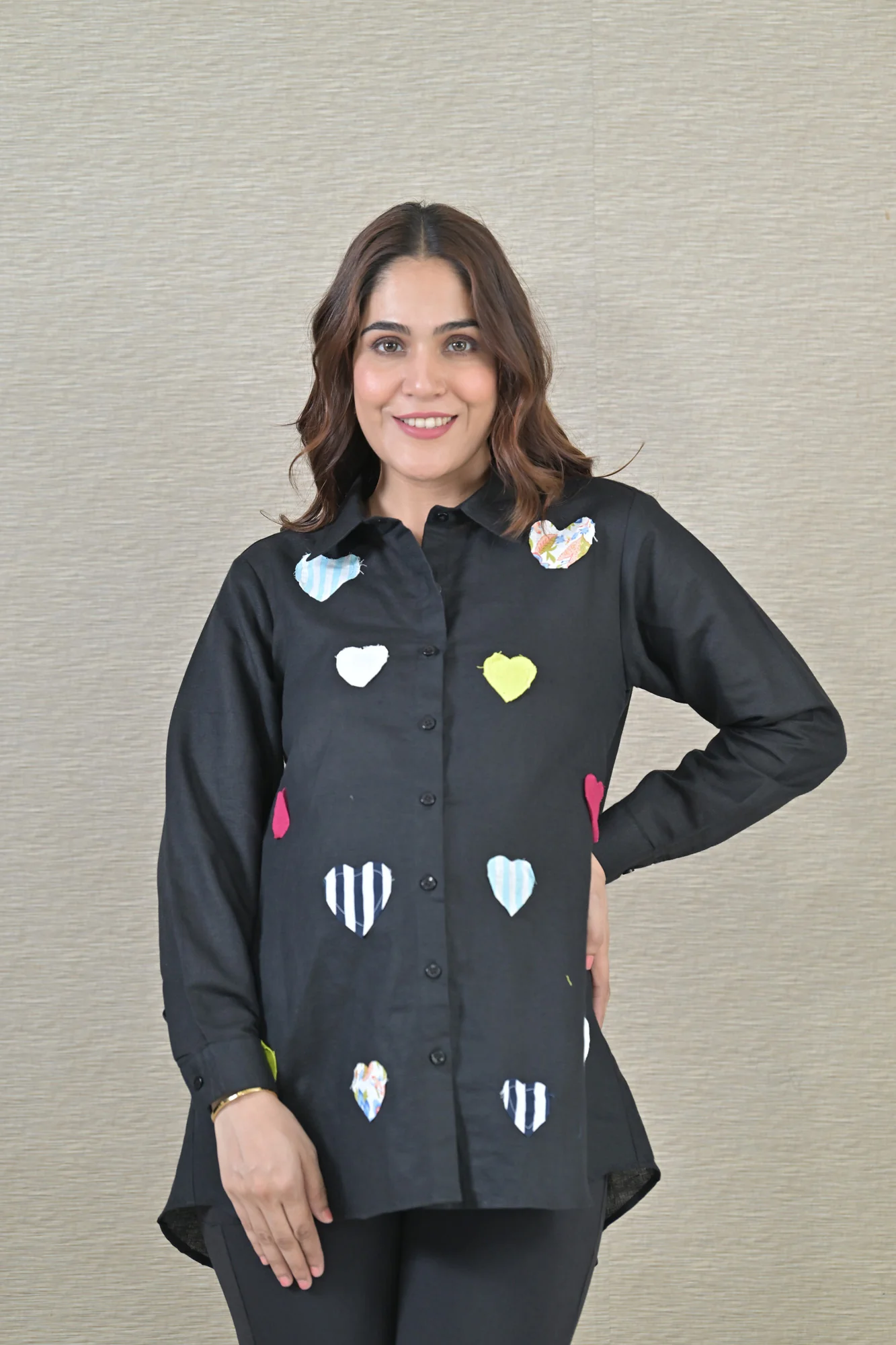 Snazzy Appliqu  d Maternity & Nursing Coord Set (2 pc) (100% Cotton) - Chenance