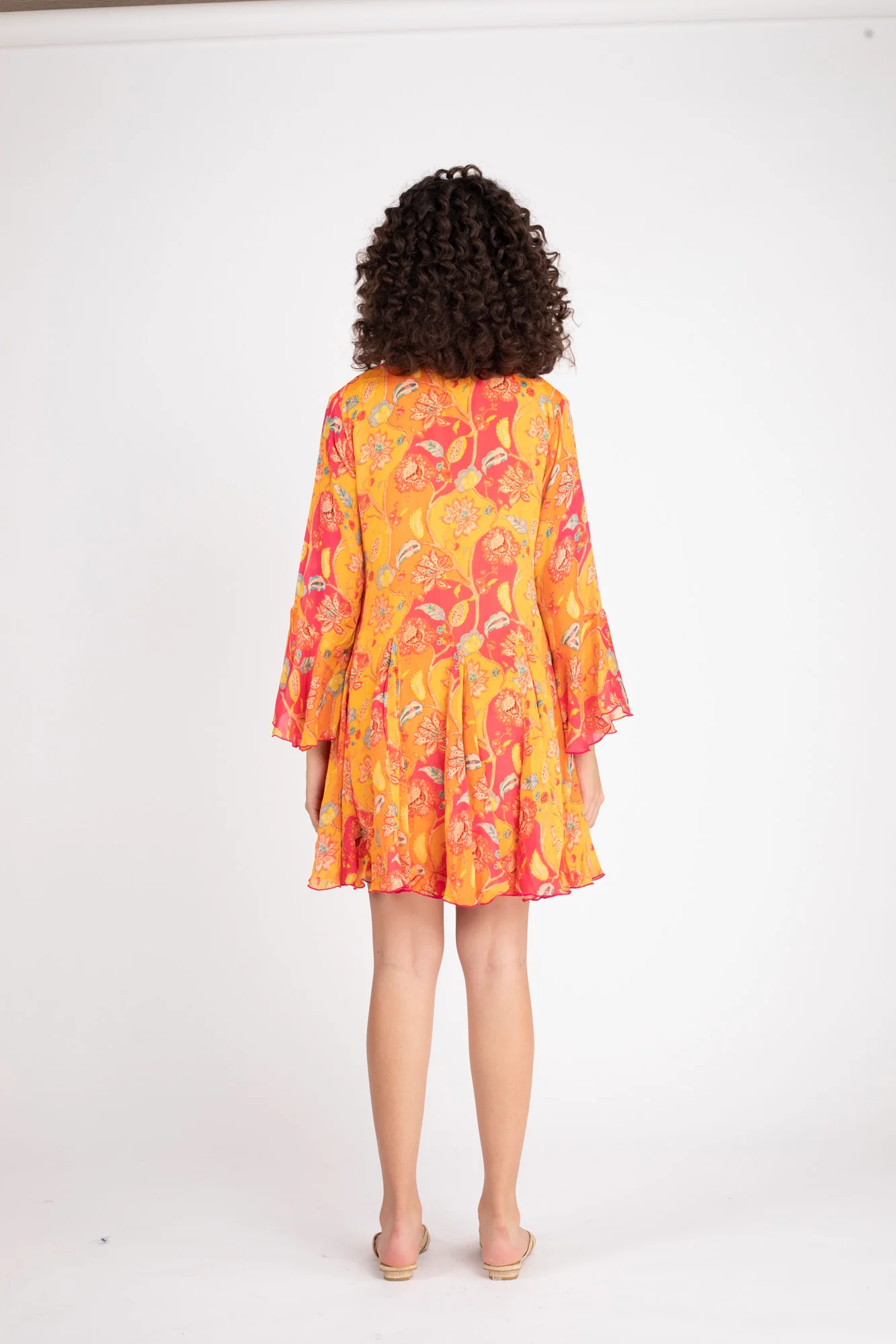 Forever Tangerine Maternity & Nursing Shirt Dress - Chenance