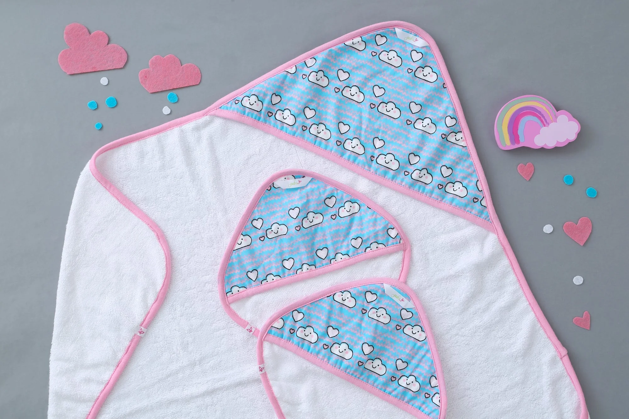 Cloudy Day - Baby Towel Set - Chenance