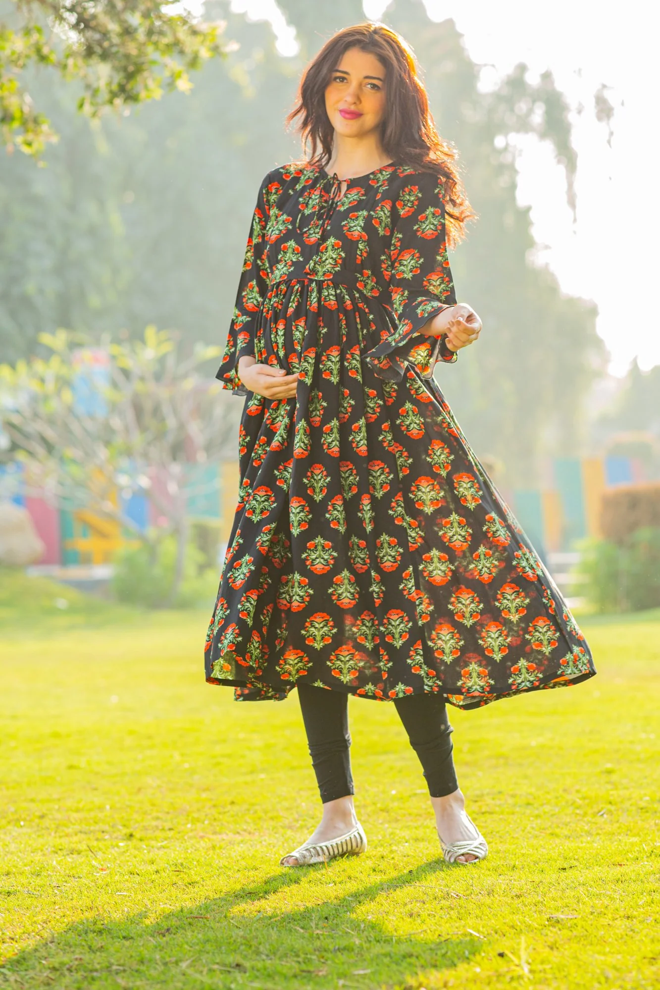 Twilight Boho Maternity & Nursing Dress - Chenance