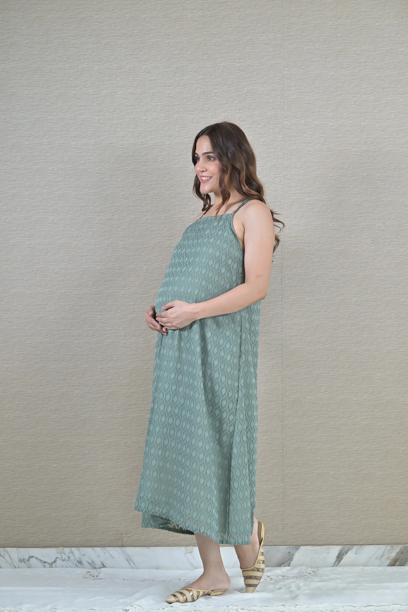 Breezy Floral Maternity Dress - Chenance