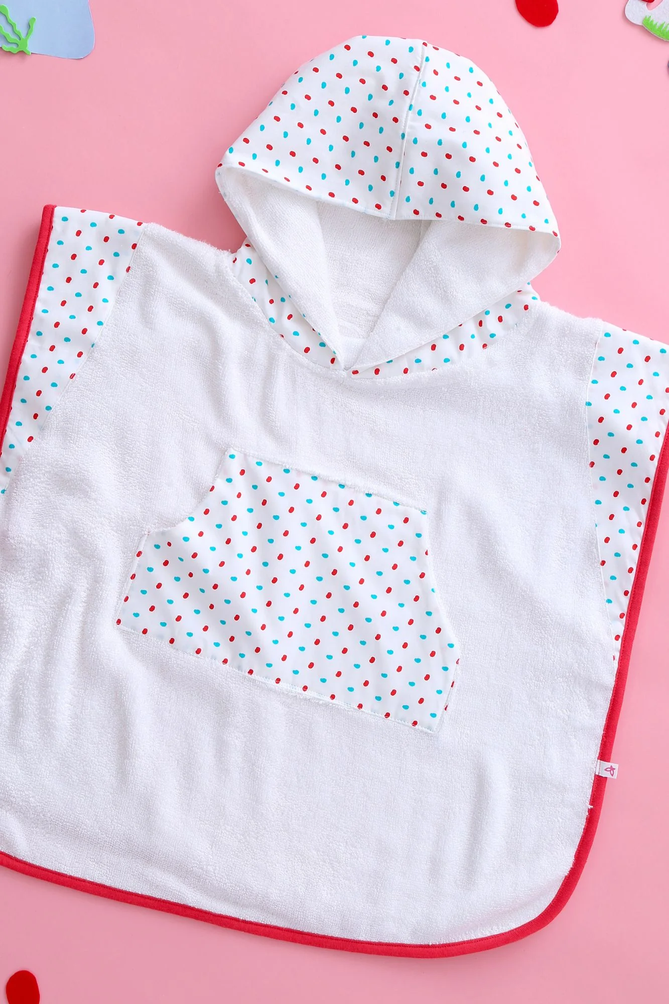 Dotty - Hooded Poncho - Chenance