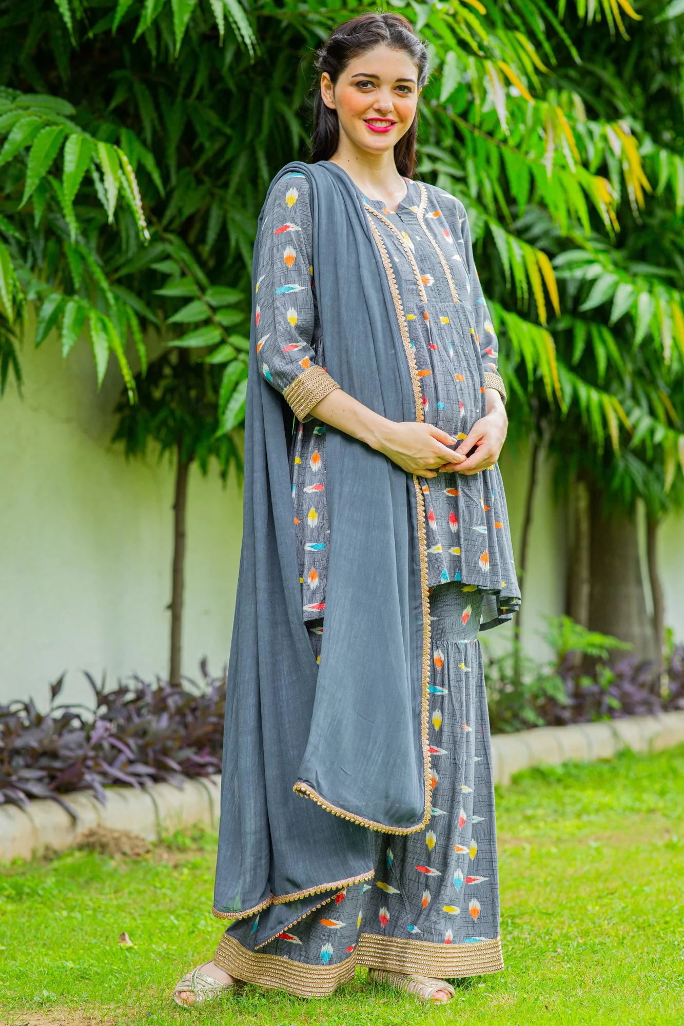 Mystical Maternity & Nursing Suit Set (3 pc) - Chenance