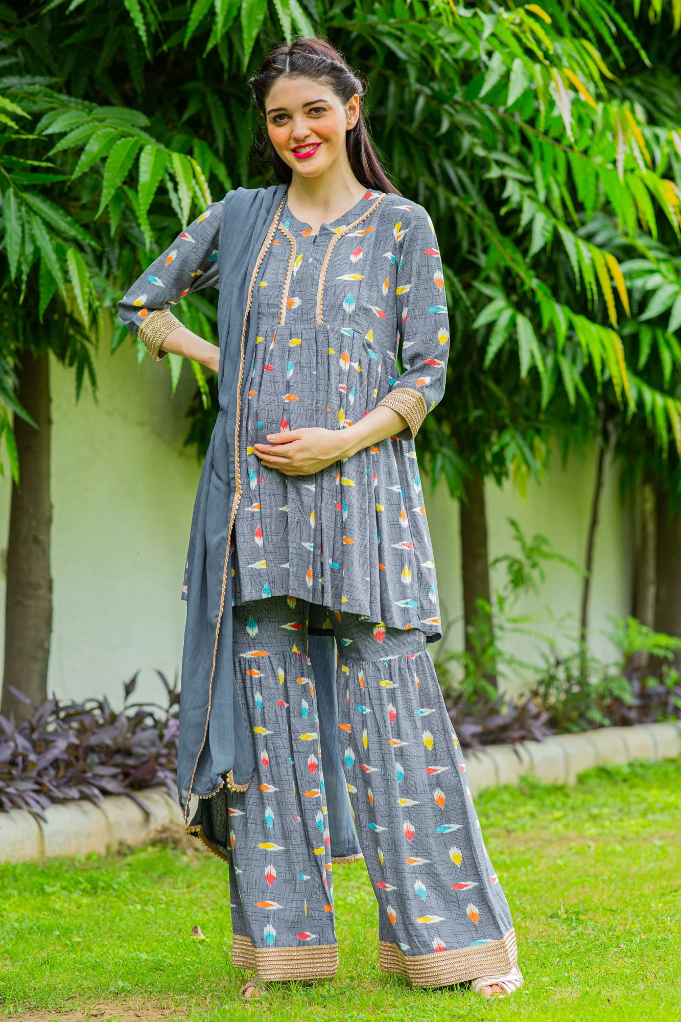 Mystical Maternity & Nursing Suit Set (3 pc) - Chenance