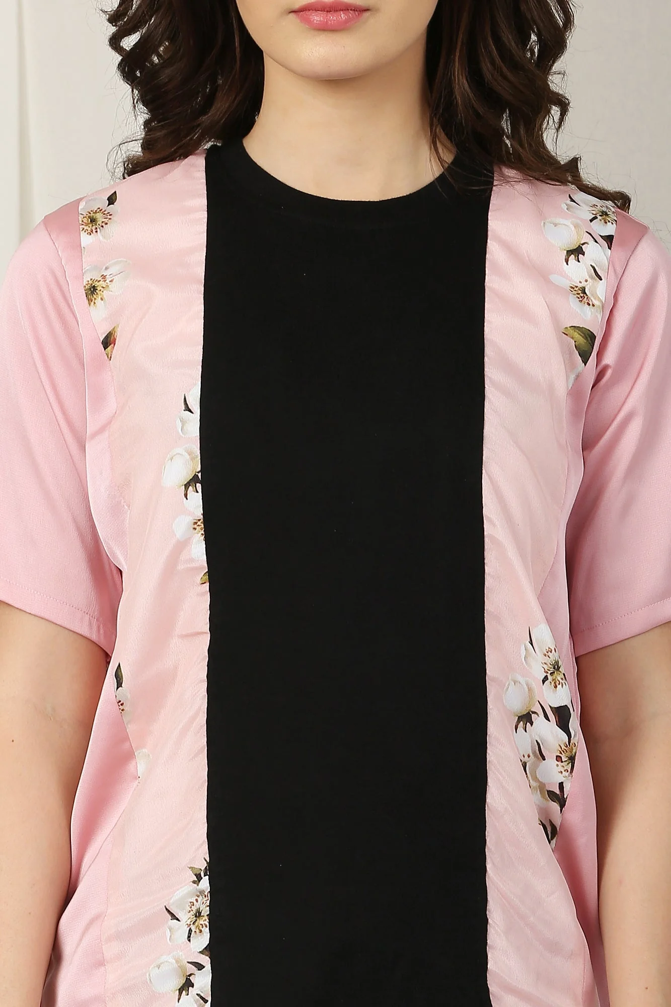 Pink Floral Maternity Top - Chenance