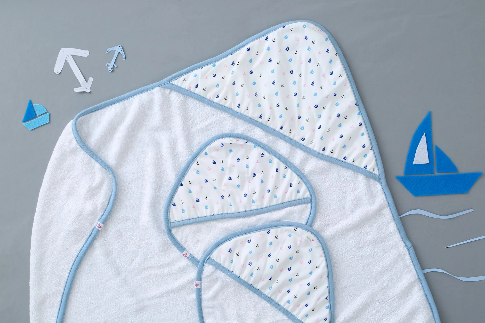 Sail Away - Baby Towel Set - Chenance