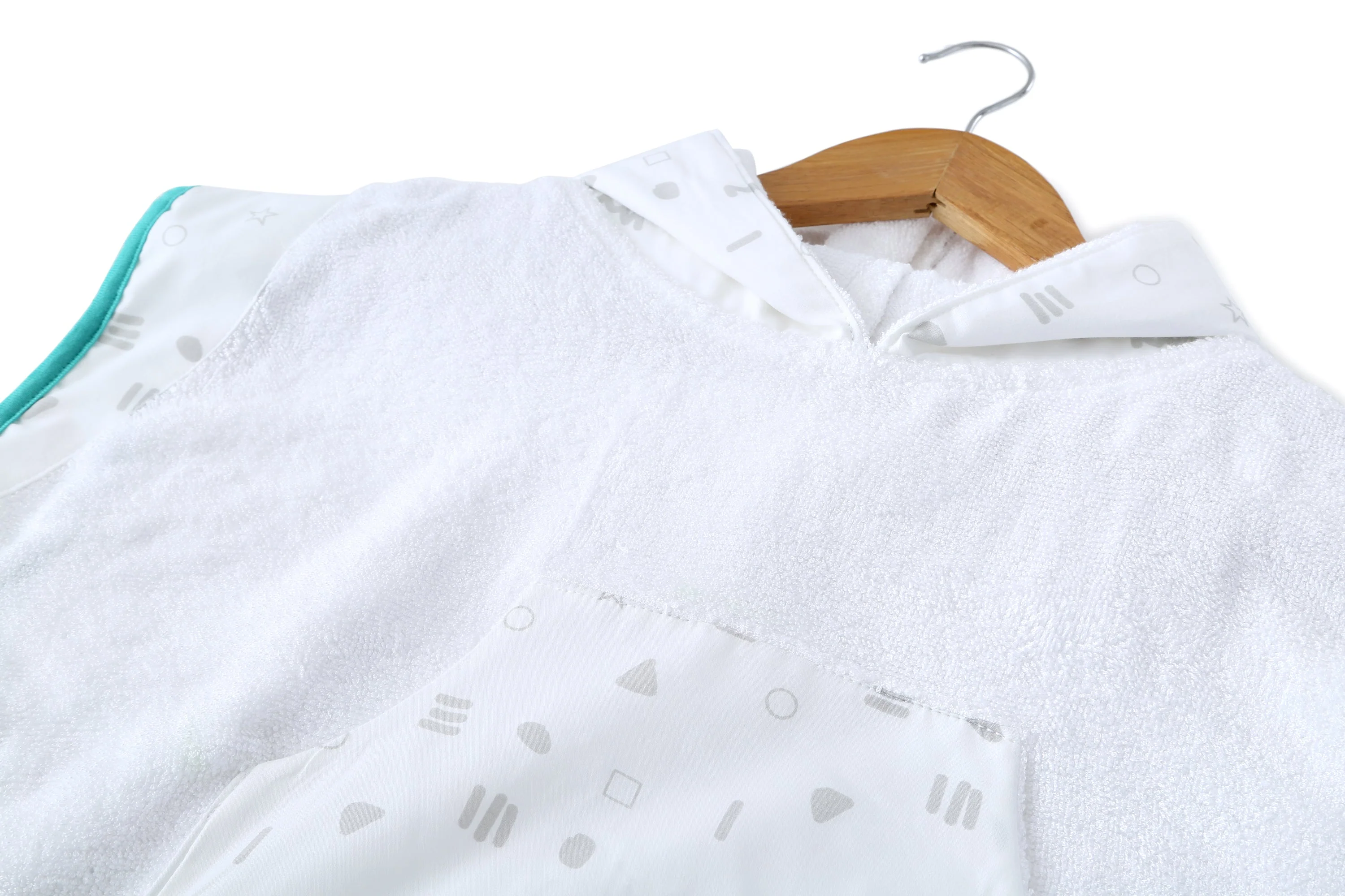 Geometry - Hooded Poncho - Chenance