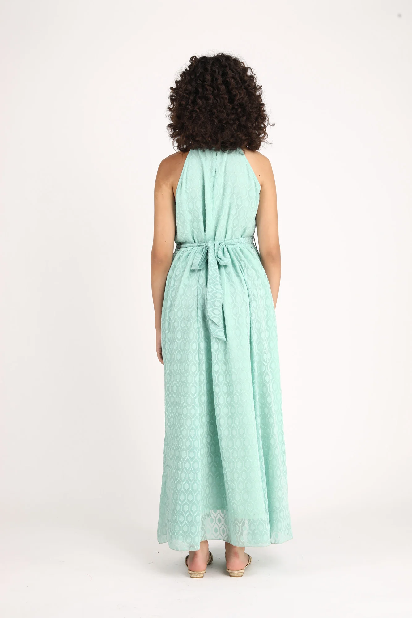 Adorable Turquoise Maternity & Nursing Gathered Dress - Chenance
