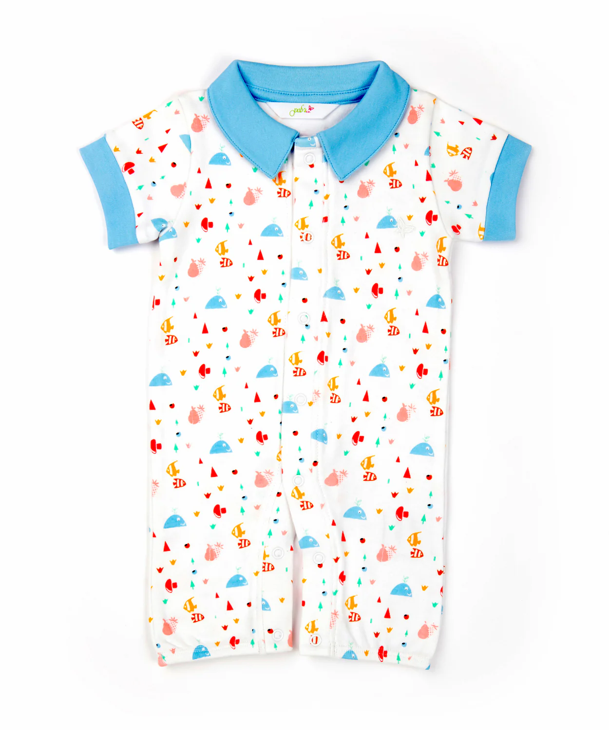 Whale at the Beach - Baby Romper (Set of 3) - Chenance