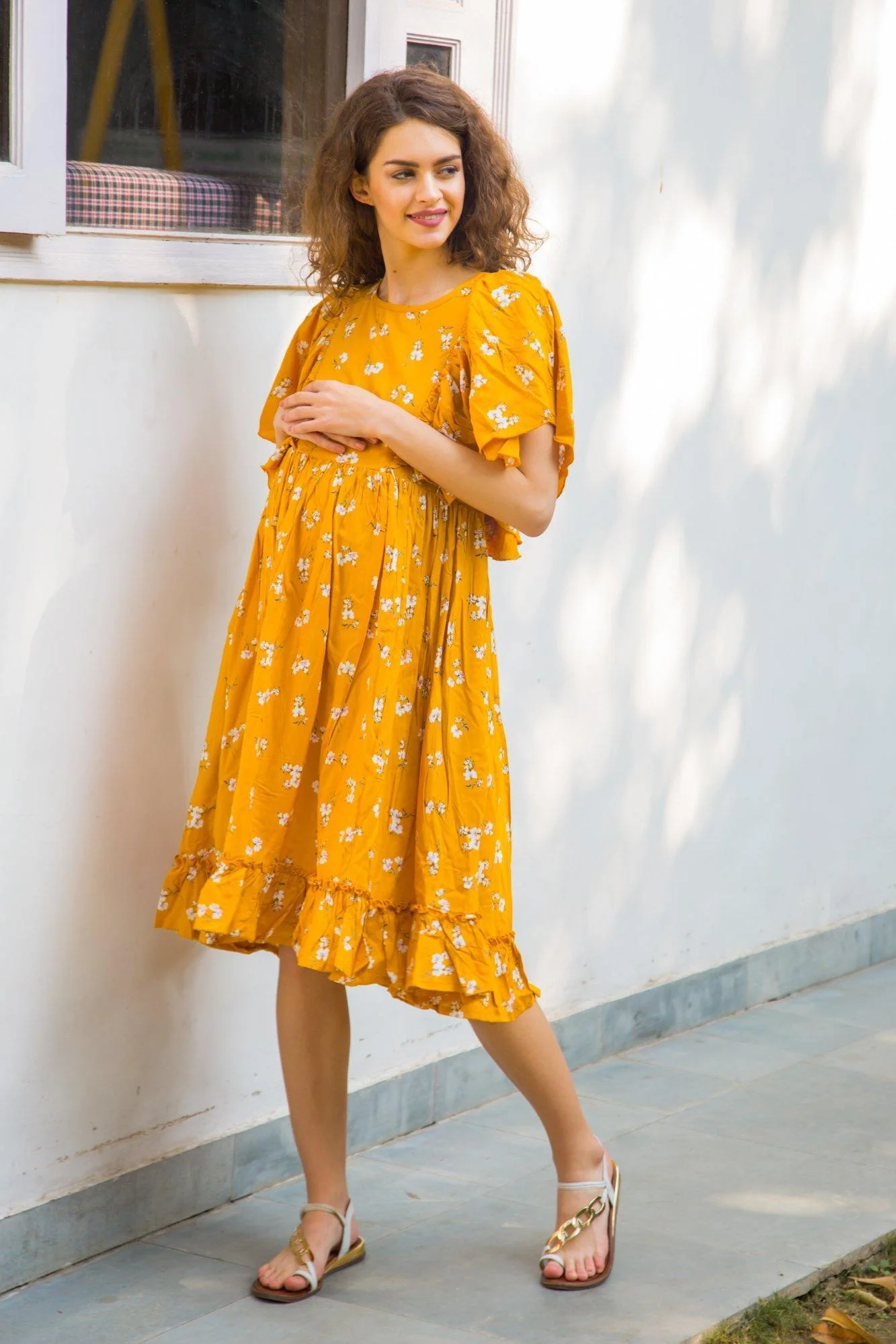 Laguna Maternity & Nursing Dress - Chenance