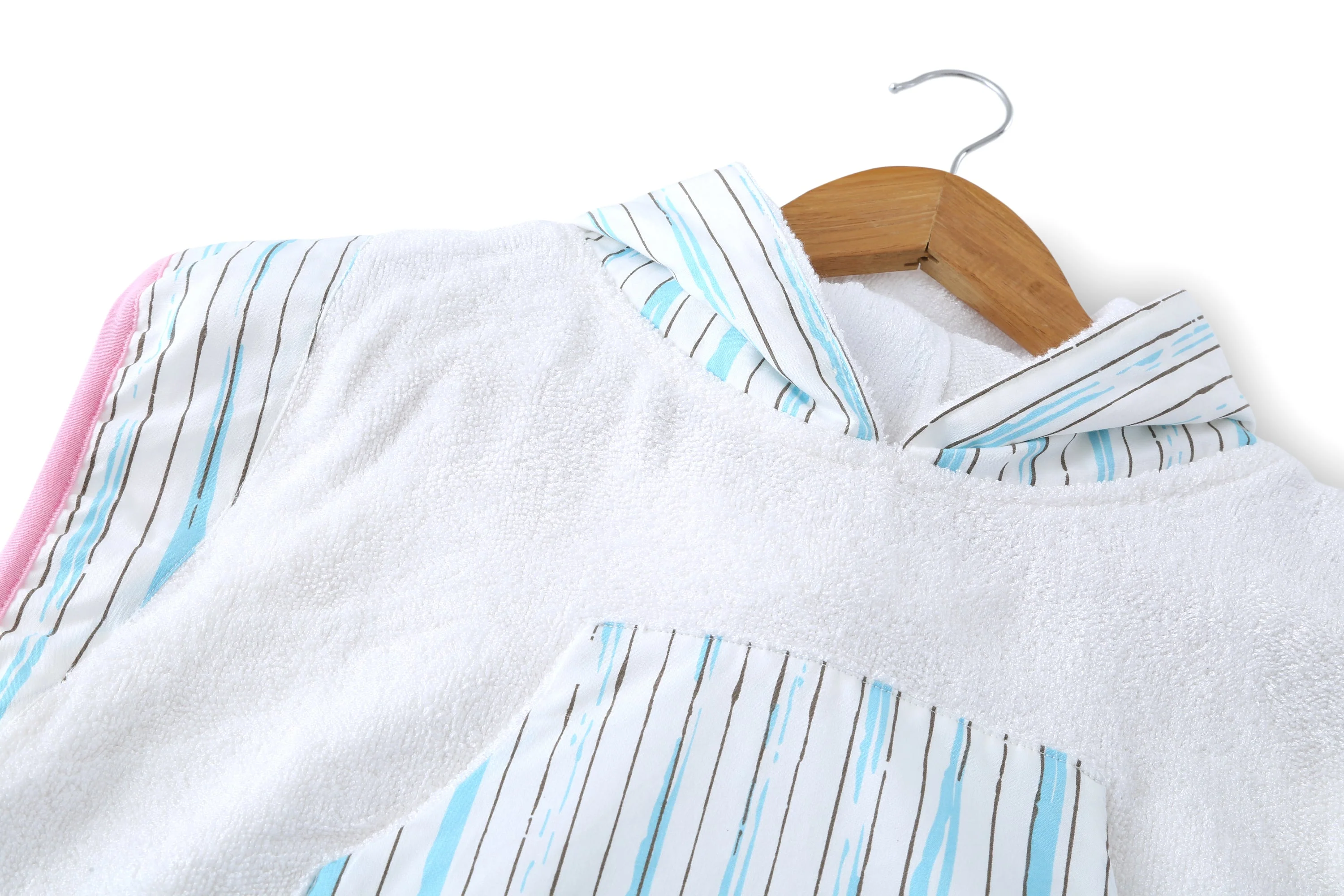 Strokes - Hooded Poncho - Chenance