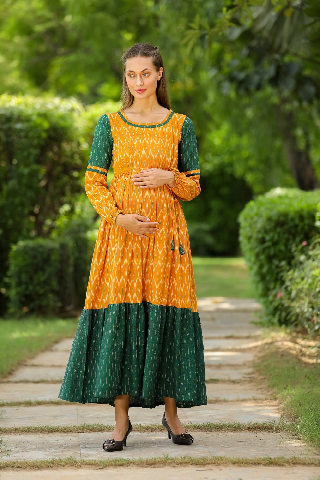 Forest Dawn Maternity & Nursing Dress - Chenance