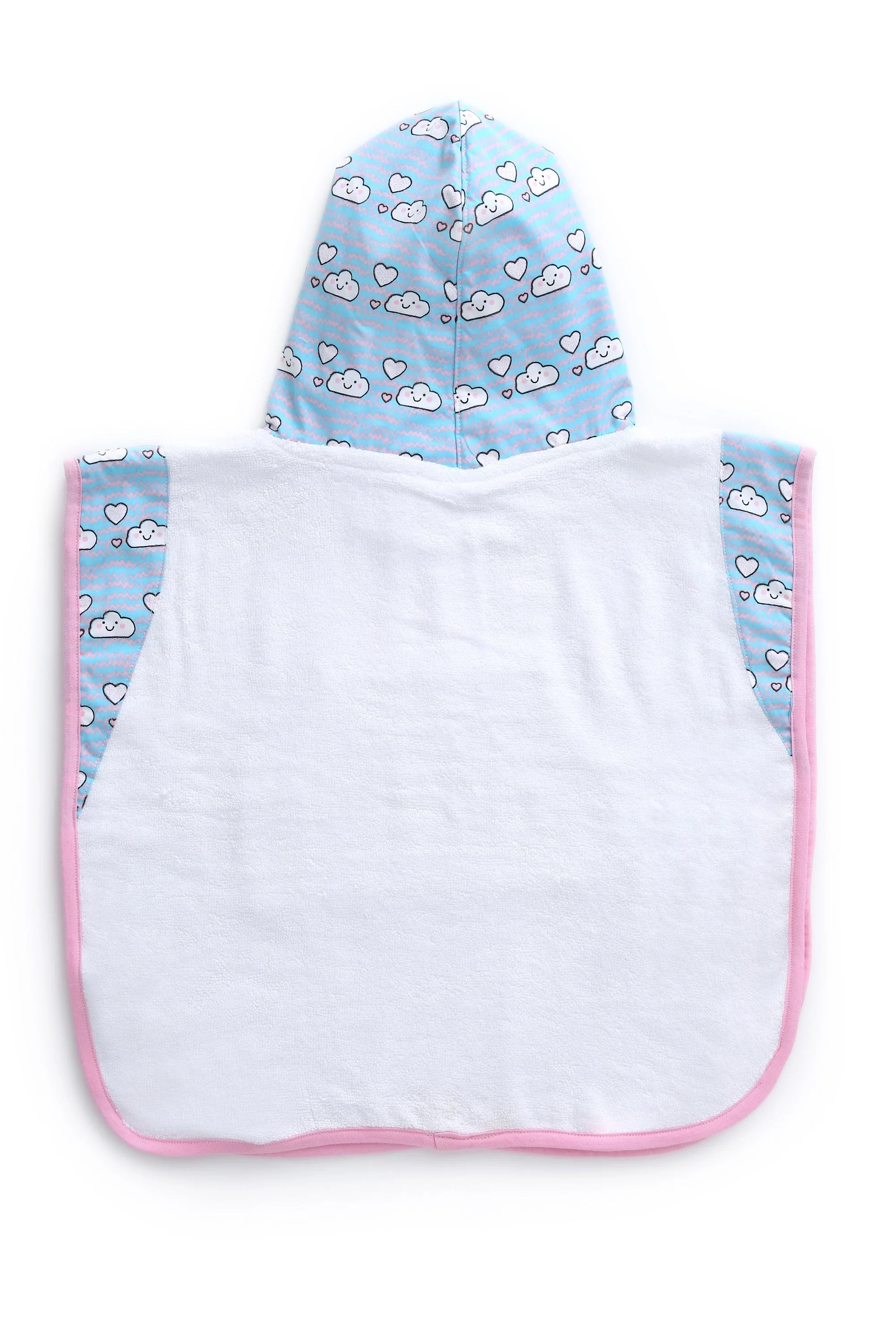 Cloudy Day - Hooded Poncho - Chenance