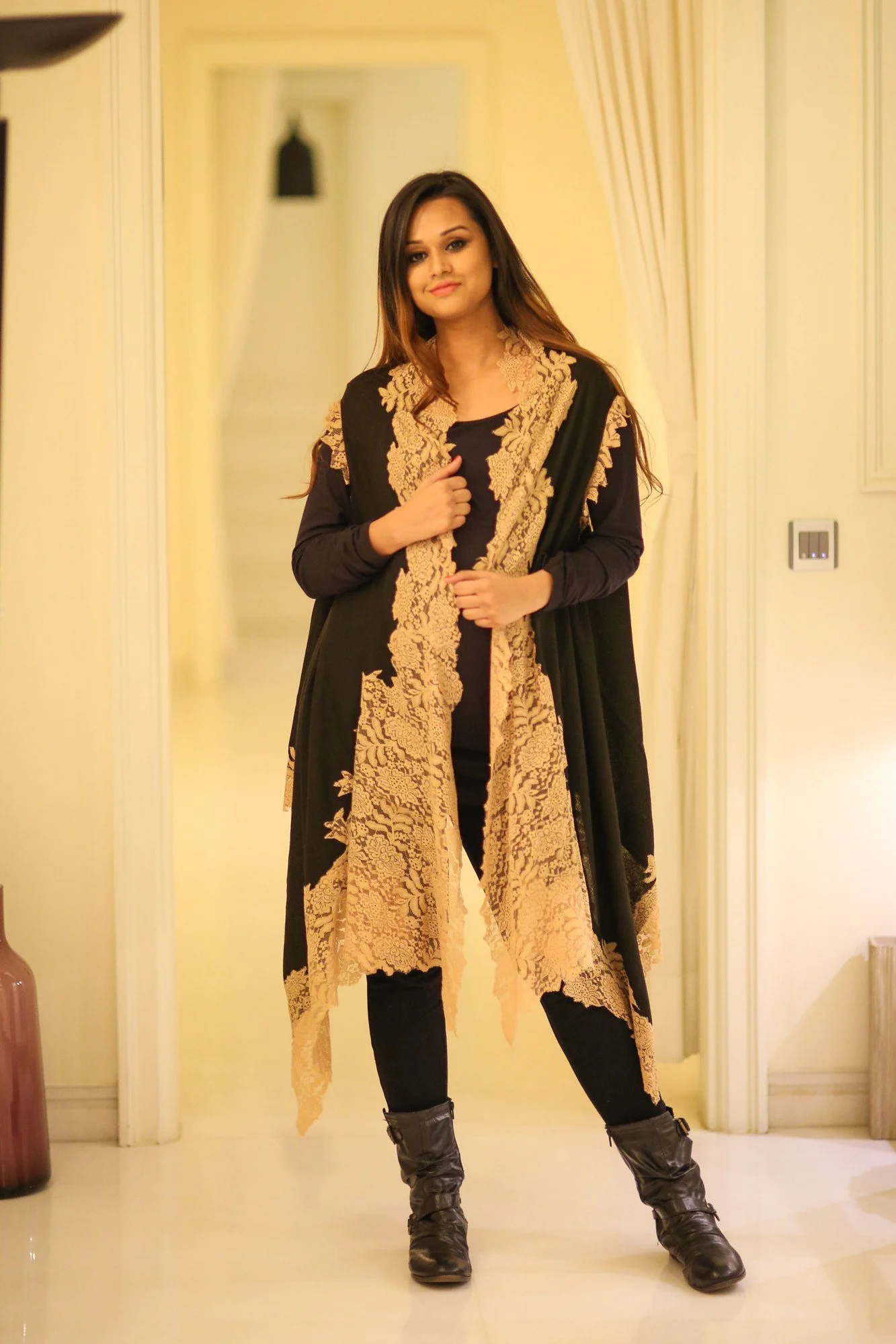 Luxe Cashfeel Maternity & Nursing Cape - Chenance