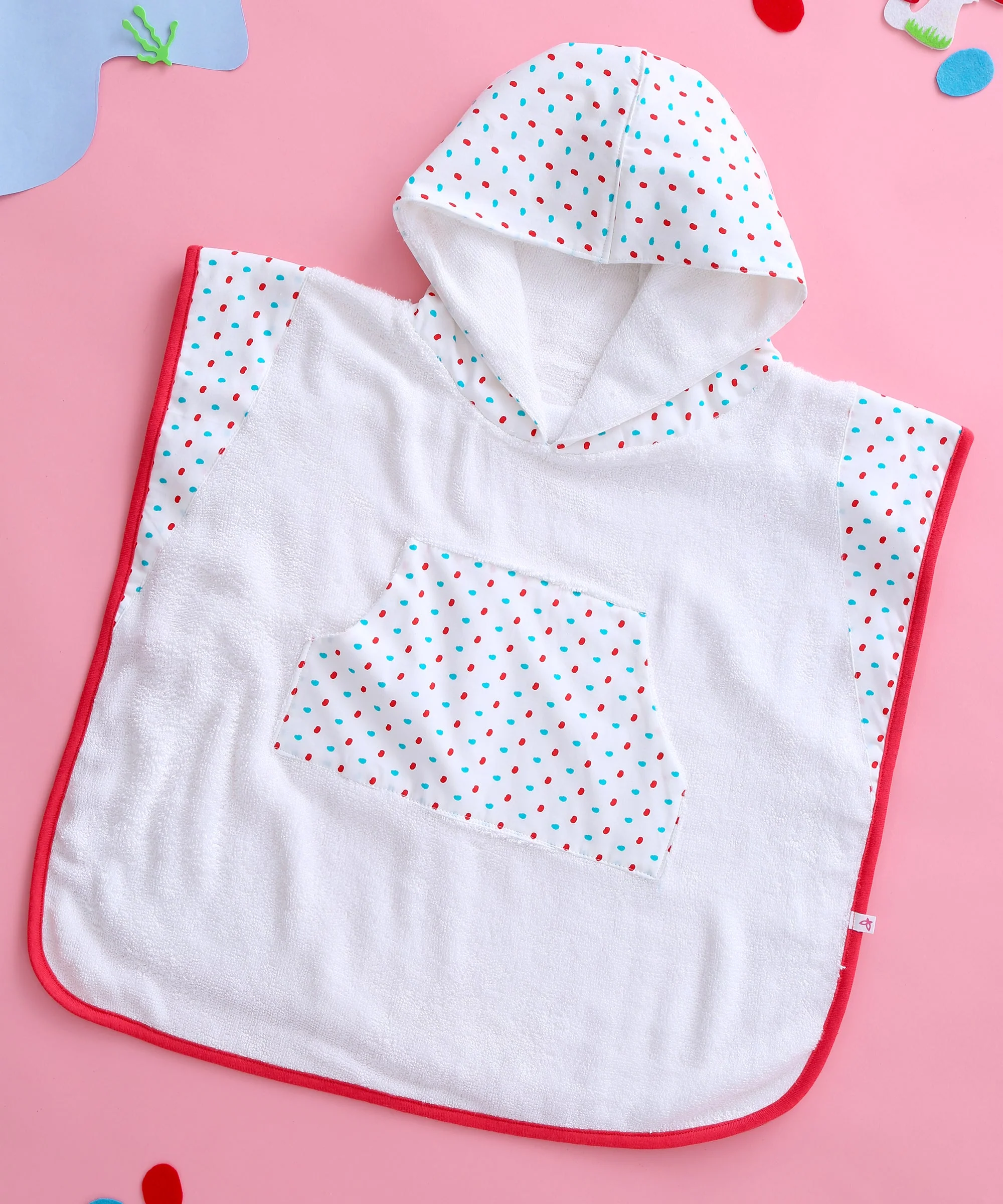 Dotty - Hooded Poncho - Chenance
