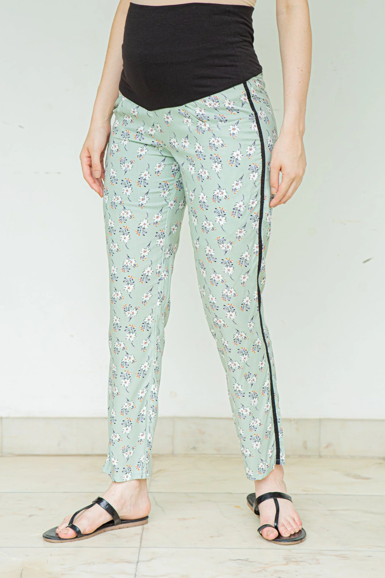 Root Floral Maternity & Nursing Night Suit Set - Chenance