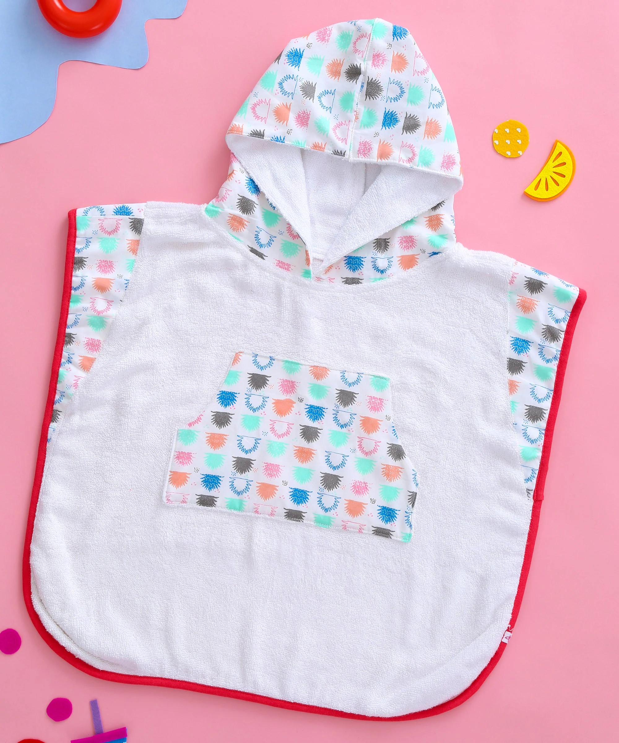 Pineapple Funk - Hooded Poncho - Chenance