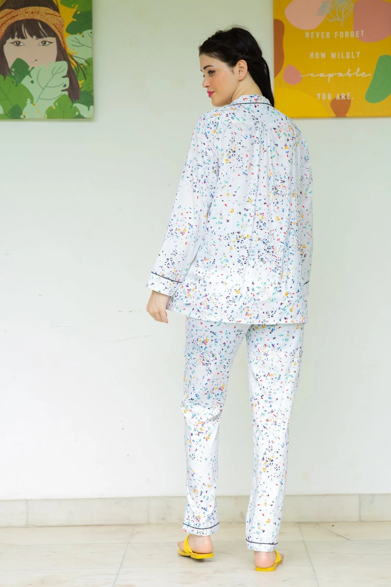 Serene Maternity & Nursing Night Suit Set - Chenance