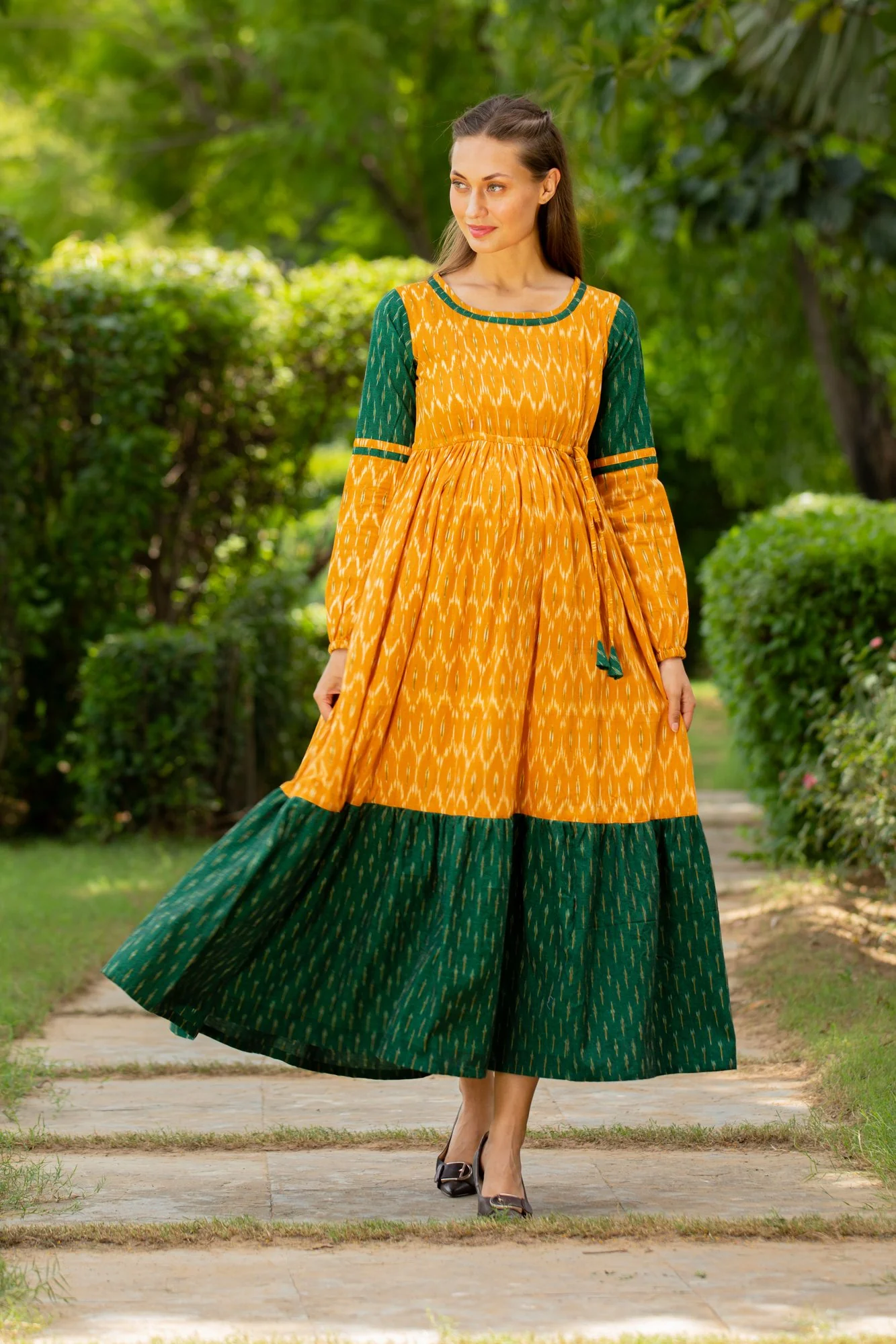 Forest Dawn Maternity & Nursing Dress - Chenance