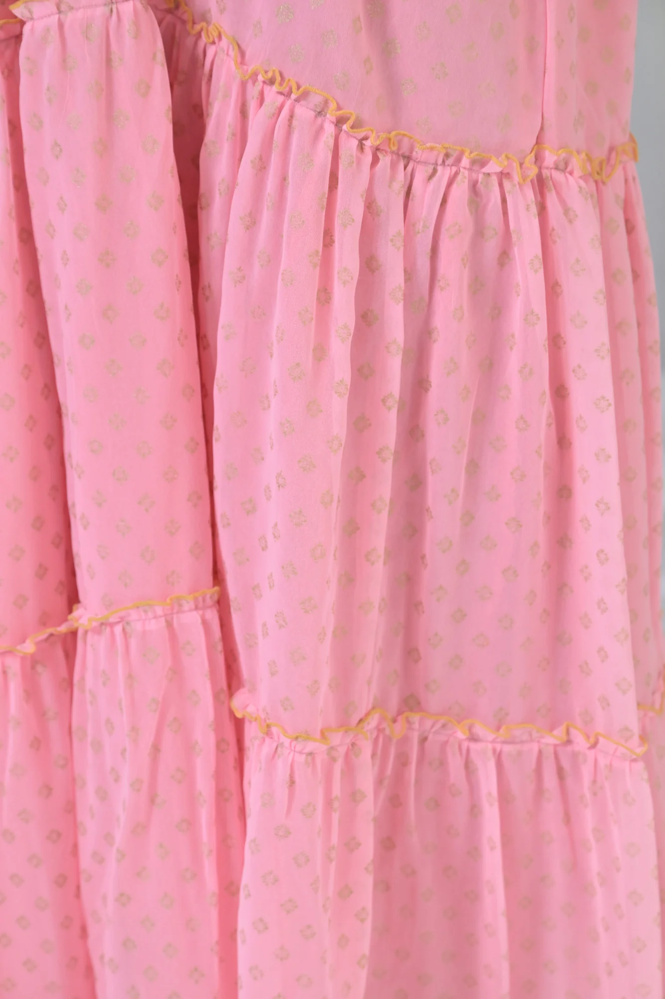 Elegant Peach Love Off-Shoulder Maternity Maxi Dress - Chenance