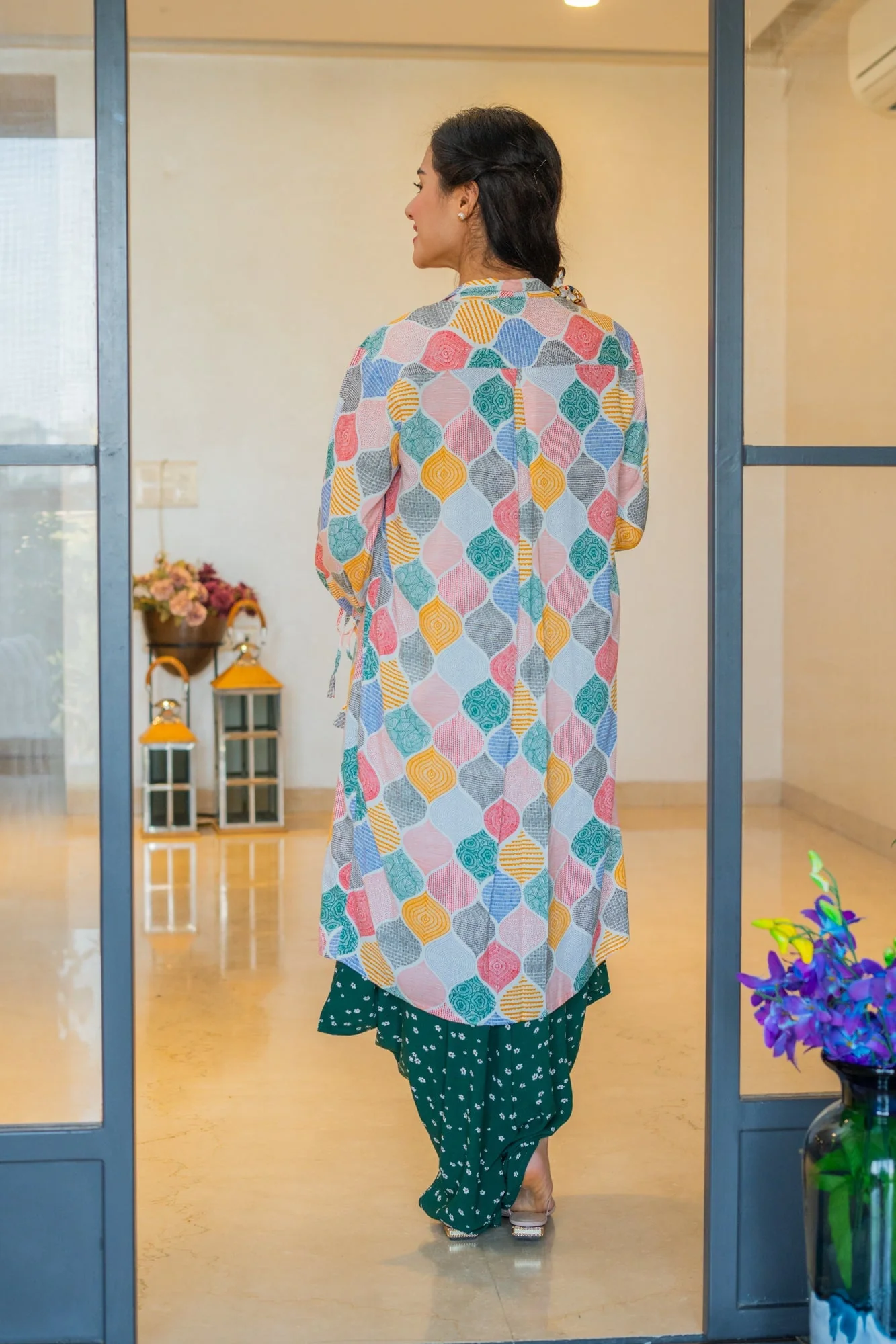 Peppy Forest Green Maternity & Nursing Jumpsuit + Cover Up - Chenance