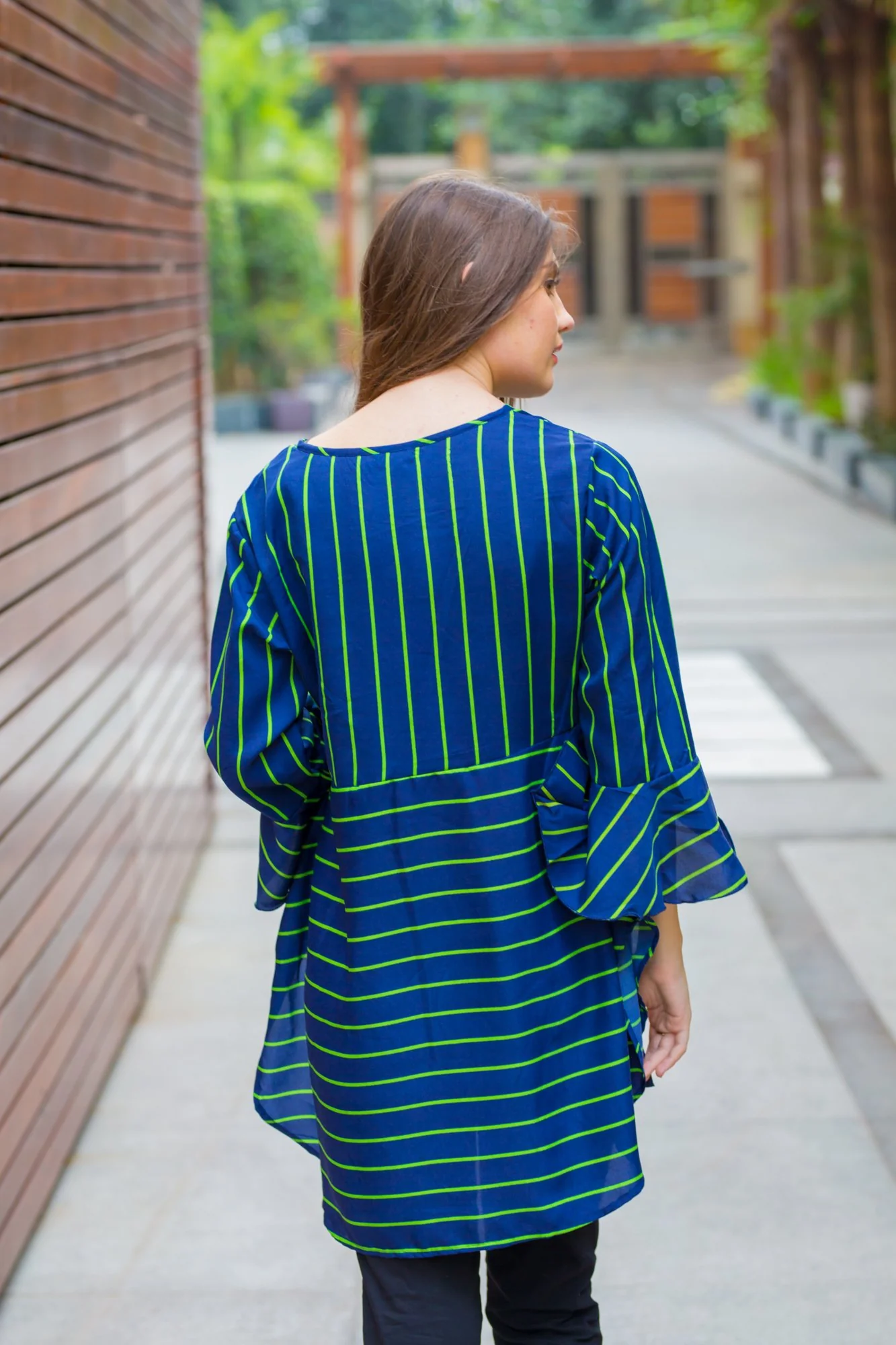 Vasco Striped Nursing Top - Chenance