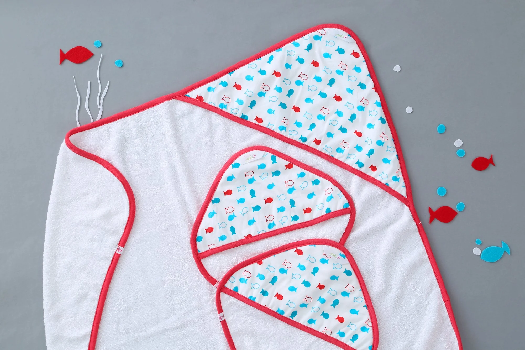 Fishy Pop - Baby Towel Set - Chenance