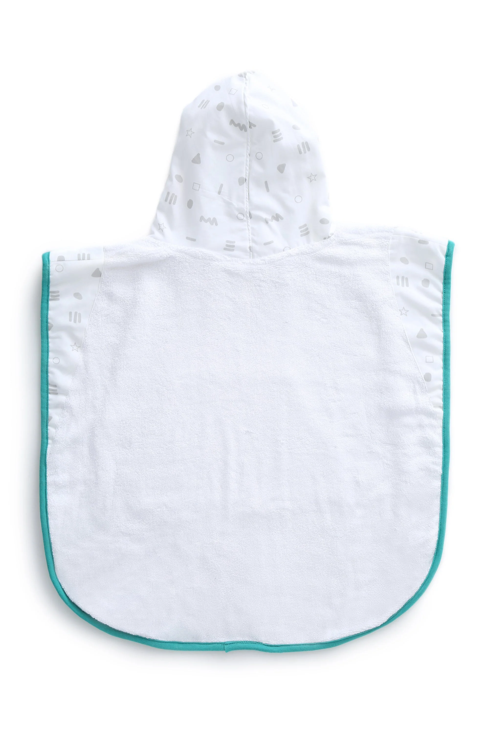 Geometry - Hooded Poncho - Chenance