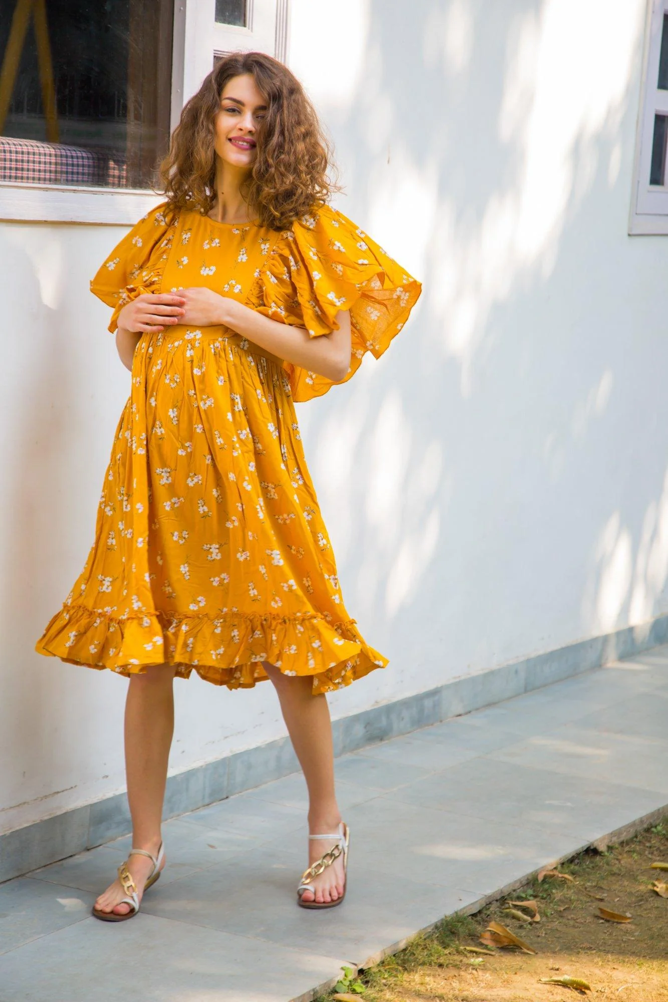 Laguna Maternity & Nursing Dress - Chenance