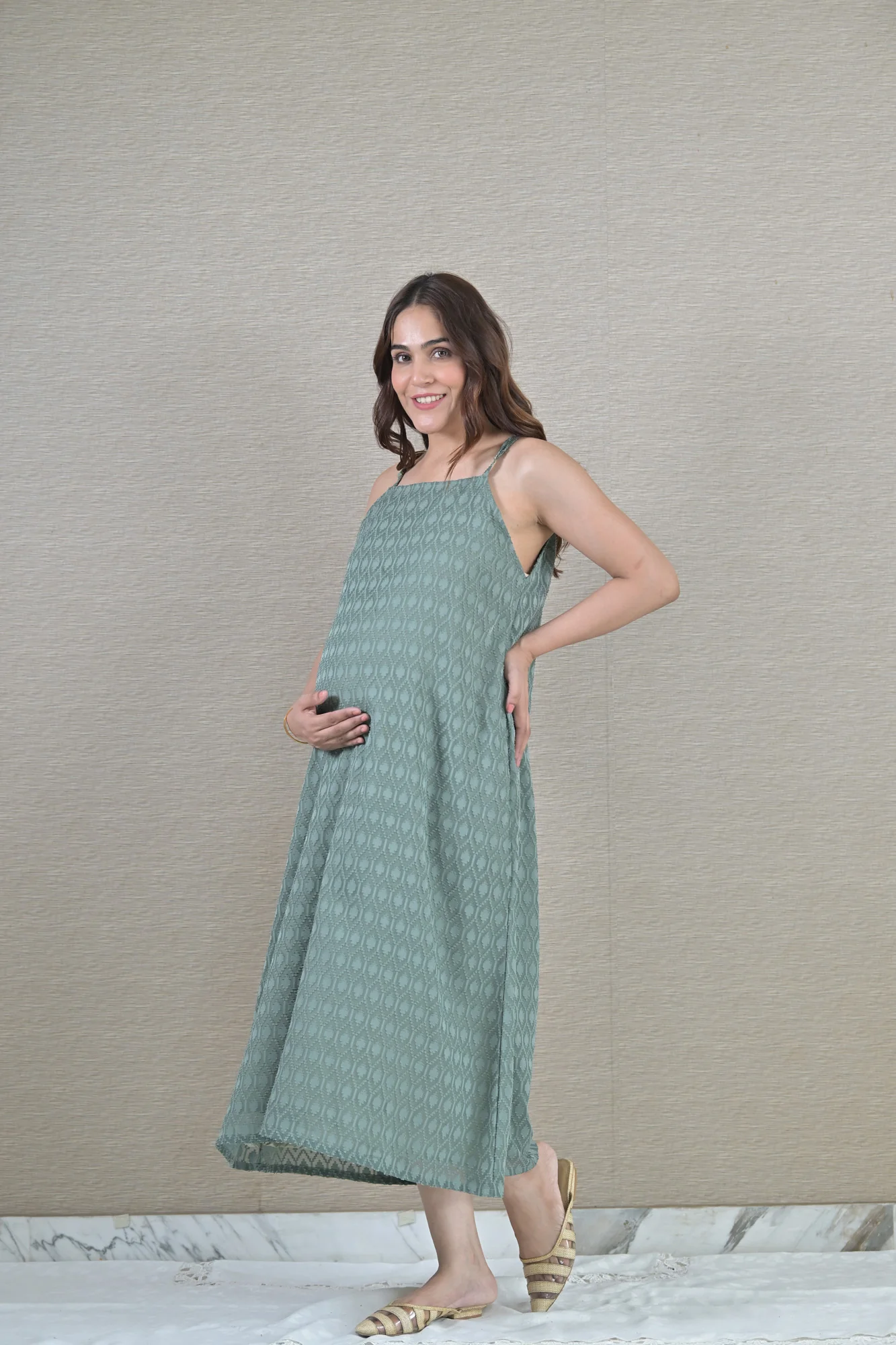 Breezy Floral Maternity Dress - Chenance