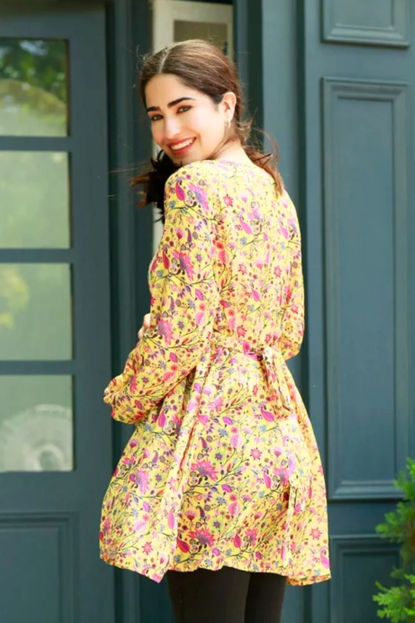 Miami Glow Pink Maternity Top - Chenance