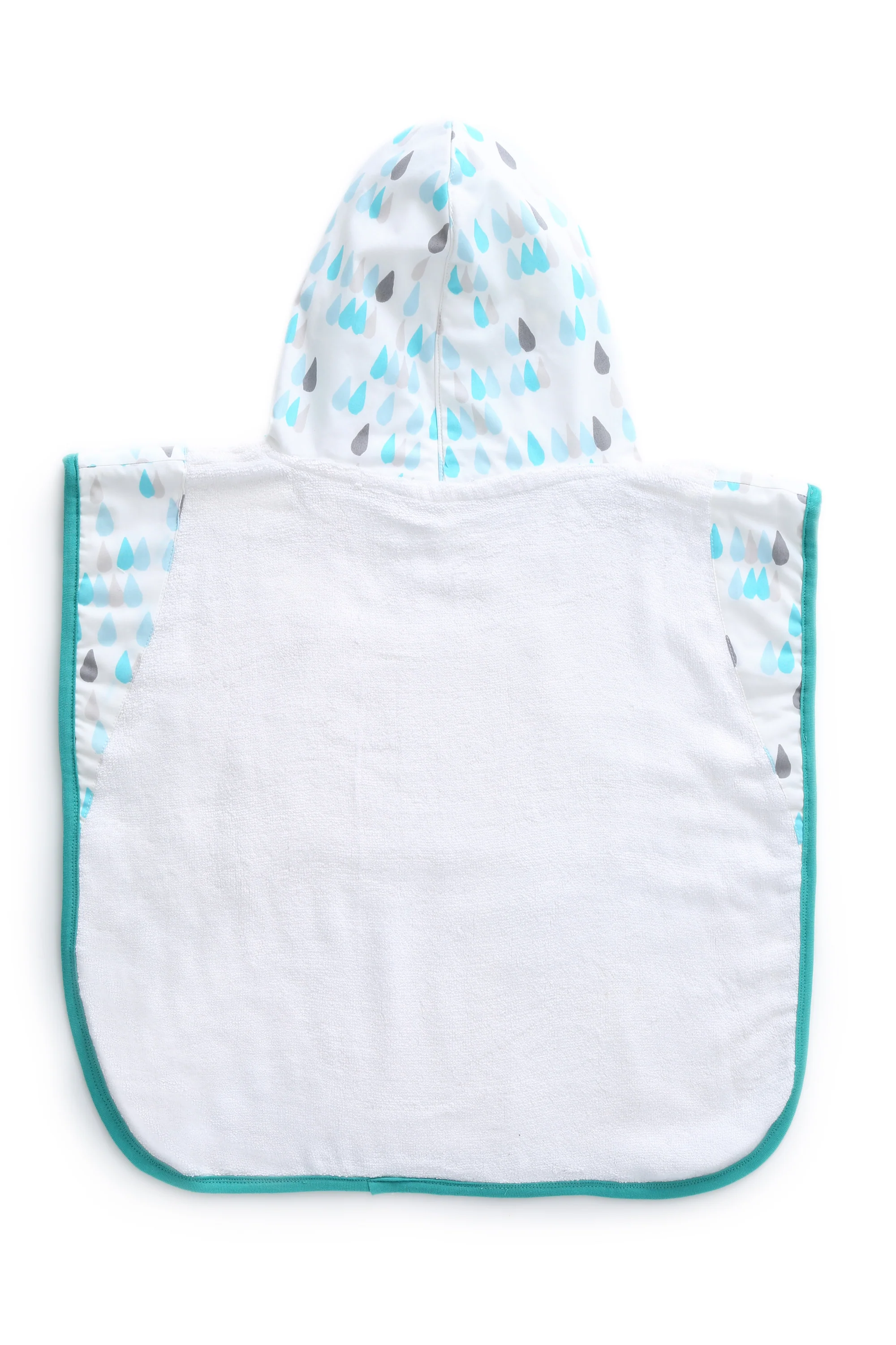 Raindrops - Hooded Poncho - Chenance