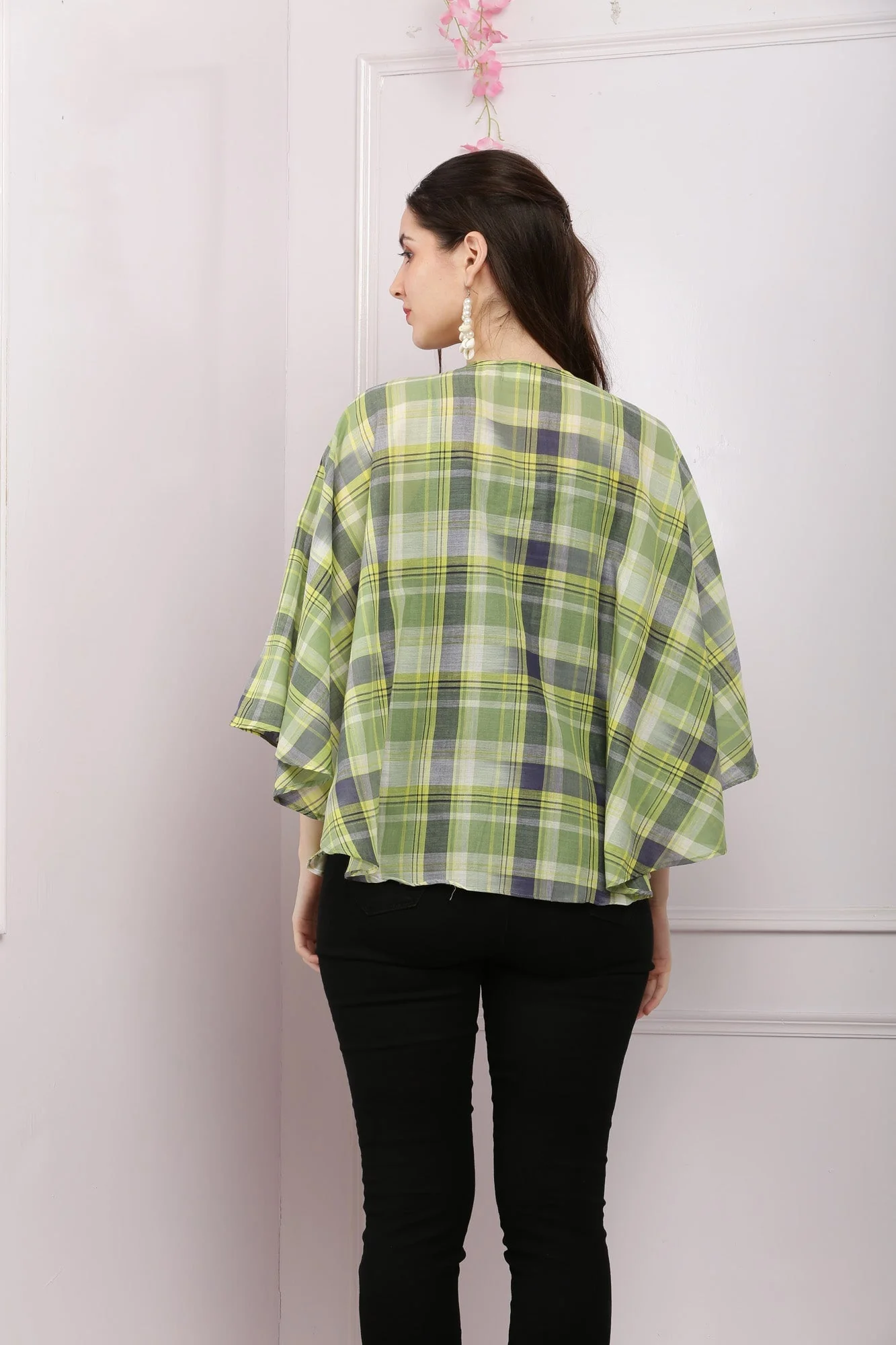 Pretty Olive Green Maternity & Nursing Stole - Chenance